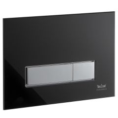Kronenbach Plantec 2.0 KB829021904 przycisk spłukujący do wc chrom błyszczący-czarny