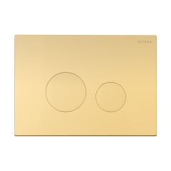 Oltens Lule 57102800 przycisk spłukujący do wc złoty