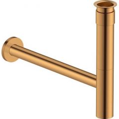 Duravit 0050360400 syfon do umywalki rurowy brąz/mosiądz