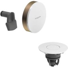Hansgrohe Exafill 58119140 syfon do wanny biały-złoty