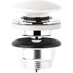 Kludi Rotexa 104704300 korek do umywalki biały