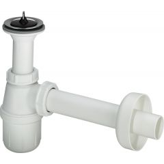 Viega 103927/703110 syfon do umywalki butelkowy biały