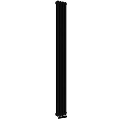 Irsap Tesi 2 IRSTES218006K1 grzejnik pokojowy 180x27 cm podłączenie dolne czarny