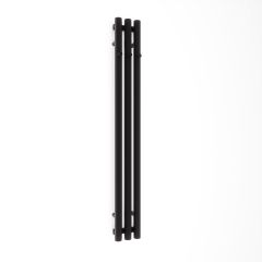 Oltens Stang 55031300 grzejnik łazienkowy dekoracyjny 120x15 cm czarny mat