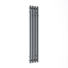 Oltens Stang 55032400 grzejnik łazienkowy dekoracyjny 120x20.5 cm grafit