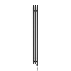Oltens Stang (e) 55111300 grzejnik elektryczny 180x15 cm czarny