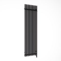 Oltens Stang 55130300 grzejnik elektryczny 180x48 cm czarny mat