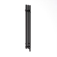 Oltens Stang 55131300 grzejnik elektryczny z grzałką 120x15 cm czarny mat