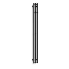 Oltens Stang 55024300 grzejnik łazienkowy dekoracyjny 180x13 cm czarny
