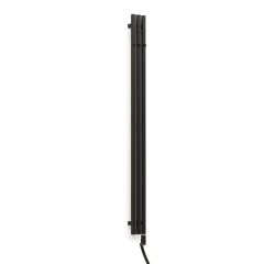 Oltens Stang 55124300 grzejnik elektryczny 180x13 cm czarny