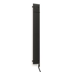 Oltens Stang 55126300 grzejnik elektryczny 180x23 cm czarny