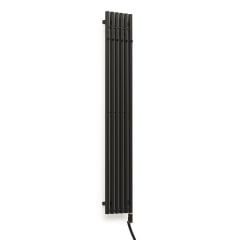 Oltens Stang 55127300 grzejnik elektryczny 180x28 cm czarny