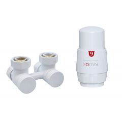 Radox RX0 VTRX0001KLUX zawór termostatyczny biały