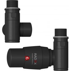 Radox RX10T VTRX10T002TL zawór termostatyczny czarny