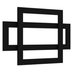 Radox Combi RXCO002T600900 grzejnik łazienkowy dekoracyjny 60x90 cm czarny