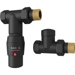 Radox RX122 VTRX1229005MP zawór termostatyczny czarny