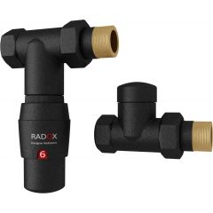 Radox RX122 VTRX122002TP zawór termostatyczny czarny