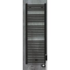 Zehnder Aura PBEBZ08040MQ grzejnik elektryczny z grzałką 86x40 cm czarny Zehnder Aura PBEBZ08040MQ grzejnik elektryczny z grzałką 86x40 cm czarny