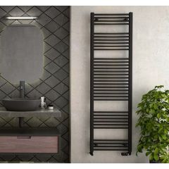 Zehnder Aura PBN1800509205 grzejnik łazienkowy drabinkowy 185.6x50 cm czarny Zehnder Aura PBN1800509205 grzejnik łazienkowy drabinkowy 185.6x50 cm czarny