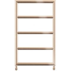 Zehnder Pera PER080050N213 grzejnik łazienkowy drabinkowy 80x50 cm beżowy/brązowy