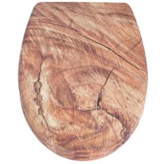 AWD Interior Timber AWD02181489 deska sedesowa wolnoopadająca brązowy