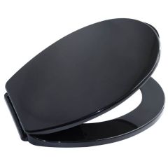 BISK Iris 08447 deska sedesowa czarna