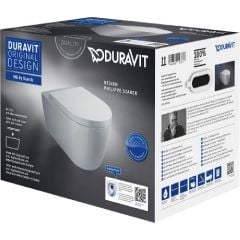 Duravit ME by Starck 45790920A1 zestaw miska + deska wolnoopadająca