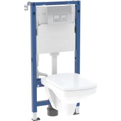 Geberit Duofix Basic 118340213 zestaw stelaż z miską, deską i przyciskiem Geberit Duofix Basic 118340213 zestaw stelaż z miską, deską i przyciskiem