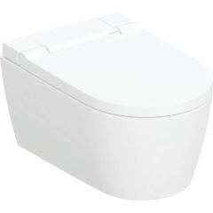 Geberit AquaClean Sela 146220111 toaleta myjąca wisząca bez kołnierza ze spłukiwaniem wirowym biała
