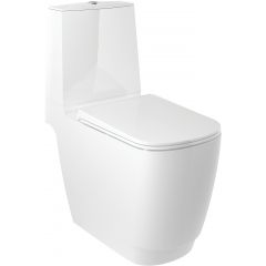Kludi Resa S 27WCB0243 miska kompakt wc ze spłukiwaniem wirowym biały