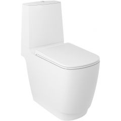 Kludi Resa S 27WCB0253 miska kompakt wc ze spłukiwaniem wirowym biały