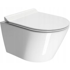 GSI Kube X 941211 miska wc wisząca bez kołnierza biały