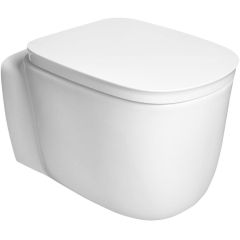 Sapho Vortex PZ312V miska wc wisząca bez kołnierza biały mat