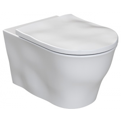 Sanindusa Magmma 147034604 miska wc z deską wolnoopadającą wisząca bez kołnierza biały mat