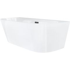 Corsan Mono 648912 wanna przyścienna 160x74 cm owalna biała