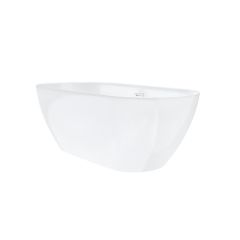 Corsan Olvena E041LWH wanna wolnostojąca 160x75 cm owalna biała