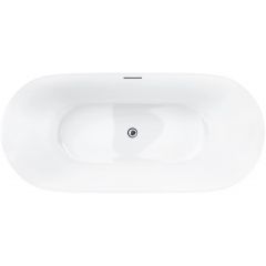 Corsan Olvena E041XLCH wanna wolnostojąca 170x80 cm owalna biała