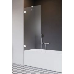Radaway Essenza Pro Gold PNJ II 101010700401 parawan nawannowy 70 cm 1-częściowy biały mat/szkło przezroczyste