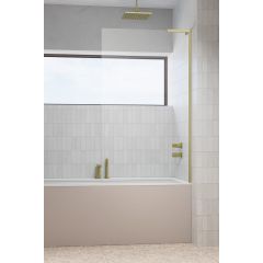 Radaway Modo SL Brushed Copper PNJ II 103160709901R parawan nawannowy 70 cm 1-częściowy złoty szczotkowany/szkło przezroczyste