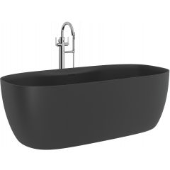 Kludi Resa S 53BF0339 wanna wolnostojąca 170x80 cm owalna czarna
