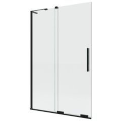New Trendy Smart Black EXK4202WL parawan nawannowy 120 cm 2-częściowy czarny mat/szkło przezroczyste