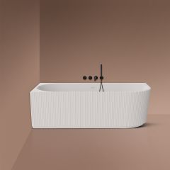 Oltens Hamnes 11011000 wanna narożna 170x80 cm lewa biała