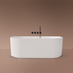 Oltens Hamnes 12026000 wanna przyścienna 170x80 cm prostokątna biała
