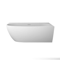 Oltens Luma 11013000 wanna narożna 160x75 cm owalna biała
