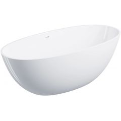 Omnires Shell M+ SHELLWWZPBP wanna wolnostojąca 160x75 cm owalna biała