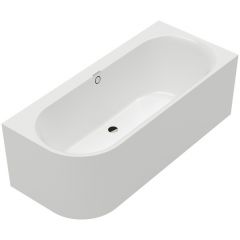 Villeroy & Boch Oberon 2.1 UBQ180OBN9CR00VDRW wanna przyścienna 180x80 cm biała