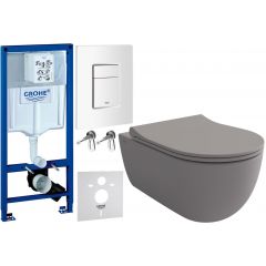 Zestaw Grohe Skate 38732SH0 + Grohe Rapid SL 38539001 + Bocchi V-Tondo 14170060129 + Bocchi V-Tondo A0333006