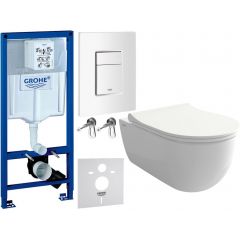 Zestaw Grohe Skate 38732SH0 + Grohe Rapid SL 38539001 + Bocchi V-Tondo 14160010129 + Bocchi V-Tondo A0336001