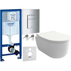 Zestaw Grohe Skate 38732000 + Grohe Rapid SL 38539001 + Bocchi V-Tondo 14170010129 + Bocchi V-Tondo A0336001