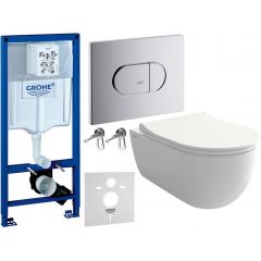 Zestaw Grohe Arena 38858000 + Grohe Rapid SL 38539001 + Bocchi V-Tondo 14160010129 + Bocchi V-Tondo A0336001